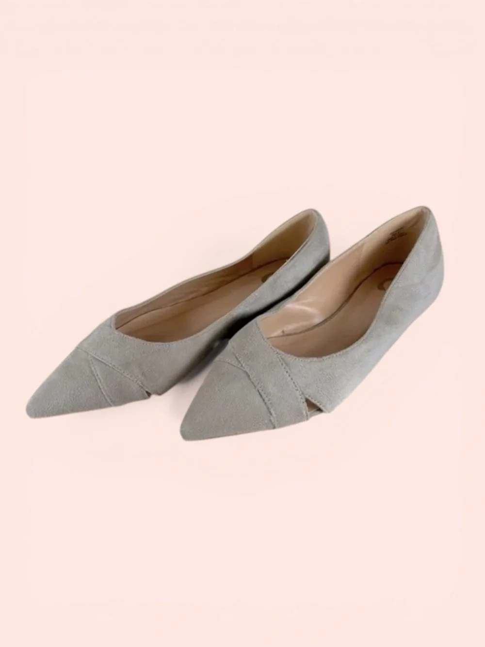 Journee Collection Women’s 8 Gray 'Winslo' Flat - Picture 1 of 9